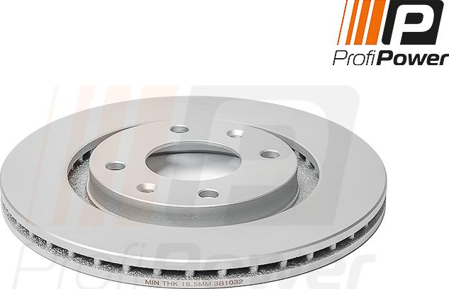 ProfiPower 3B1032 - Brake Disc onlydrive.pro
