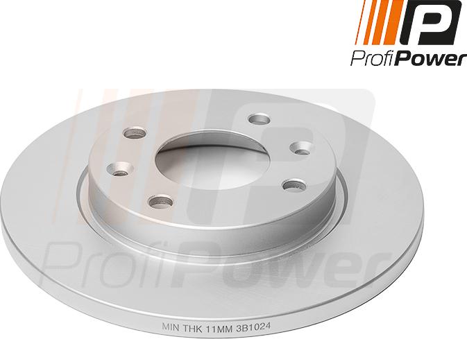 ProfiPower 3B1024 - Brake Disc onlydrive.pro