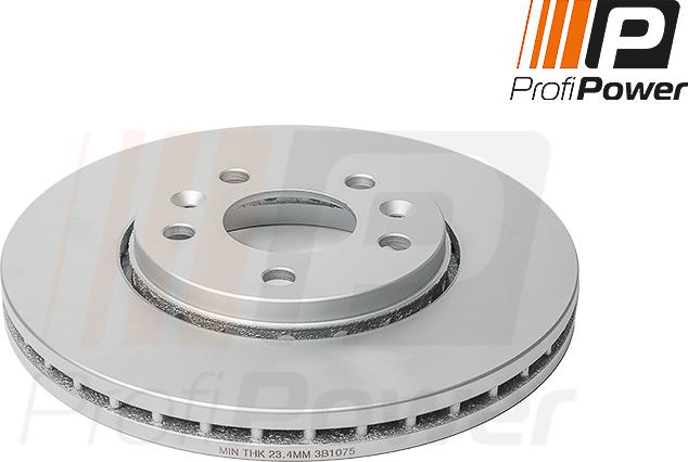 ProfiPower 3B1075 - Brake Disc onlydrive.pro