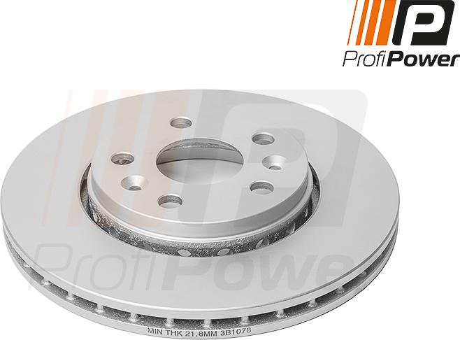 ProfiPower 3B1078 - Brake Disc onlydrive.pro