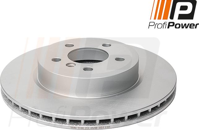 ProfiPower 3B1198 - Brake Disc onlydrive.pro