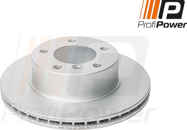 ProfiPower 3B1140 - Brake Disc onlydrive.pro
