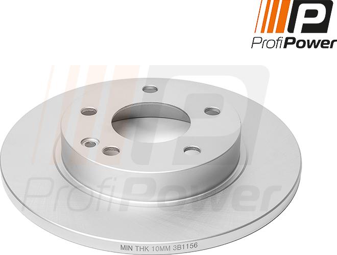 ProfiPower 3B1156 - Brake Disc onlydrive.pro