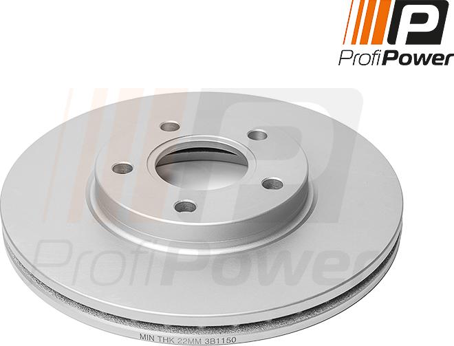 ProfiPower 3B1150 - Brake Disc onlydrive.pro