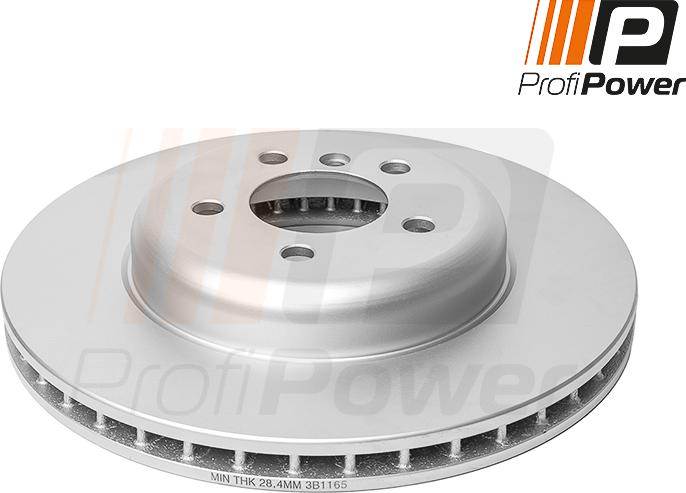 ProfiPower 3B1165 - Brake Disc onlydrive.pro