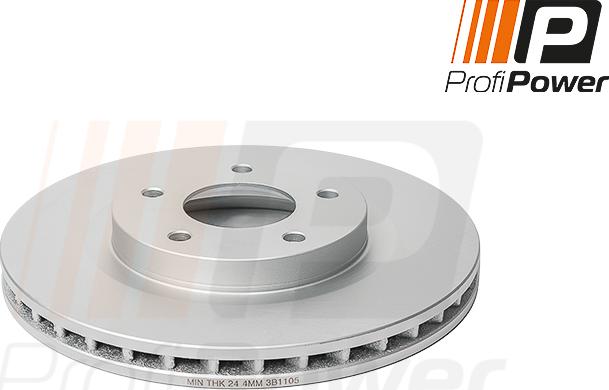 ProfiPower 3B1105 - Brake Disc onlydrive.pro