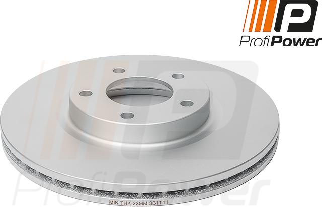 ProfiPower 3B1111 - Brake Disc onlydrive.pro