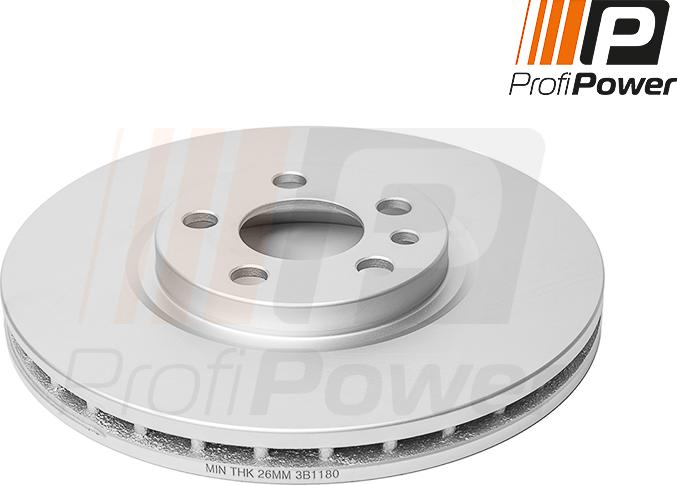 ProfiPower 3B1180 - Тормозной диск onlydrive.pro