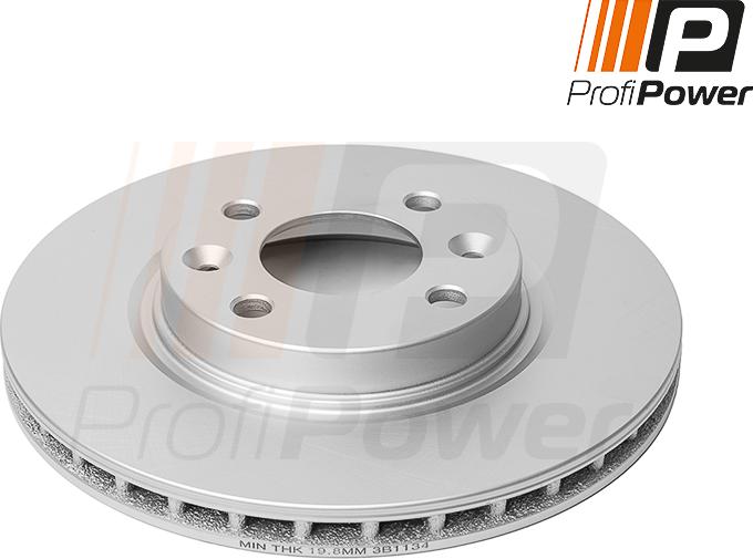 ProfiPower 3B1134 - Brake Disc onlydrive.pro