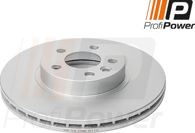 ProfiPower 3B1131 - Brake Disc onlydrive.pro
