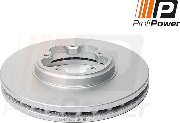 ProfiPower 3B1179 - Brake Disc onlydrive.pro
