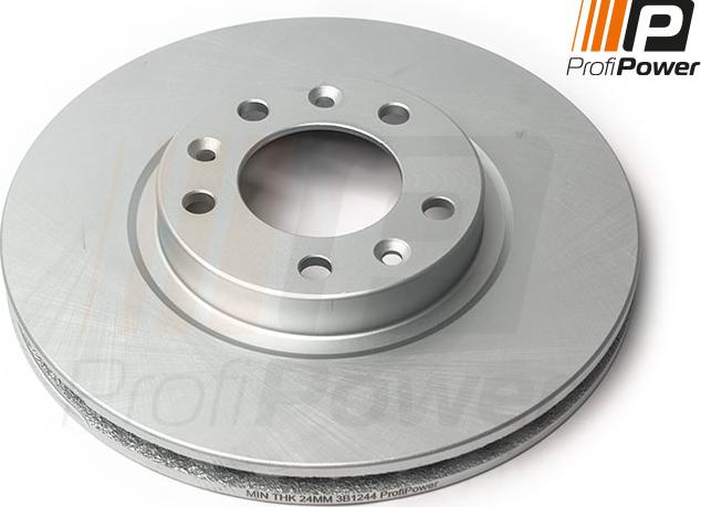 ProfiPower 3B1244 - Brake Disc onlydrive.pro