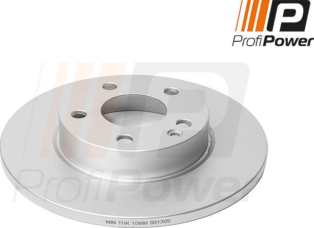 ProfiPower 3B1209 - Brake Disc onlydrive.pro