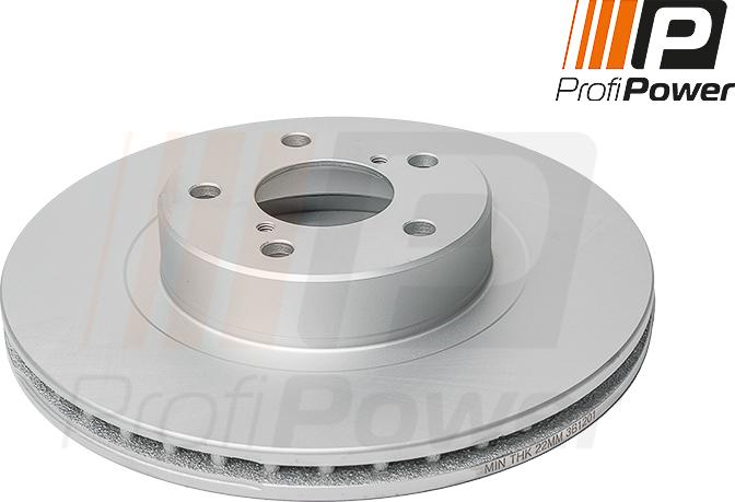 ProfiPower 3B1201 - Brake Disc onlydrive.pro