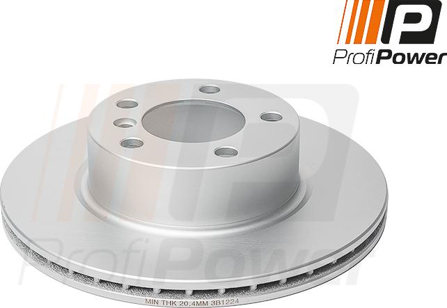 ProfiPower 3B1224 - Brake Disc onlydrive.pro