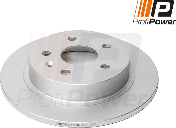 ProfiPower 3B2093 - Brake Disc onlydrive.pro