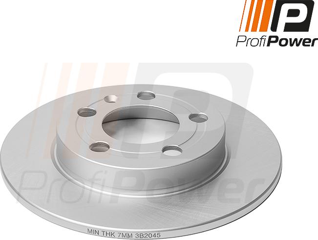 ProfiPower 3B2045 - Brake Disc onlydrive.pro