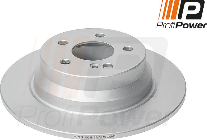 ProfiPower 3B2042 - Brake Disc onlydrive.pro