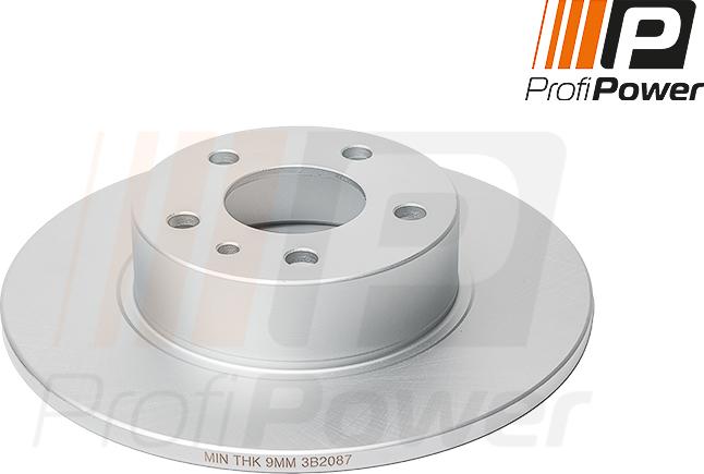 ProfiPower 3B2087 - Brake Disc onlydrive.pro