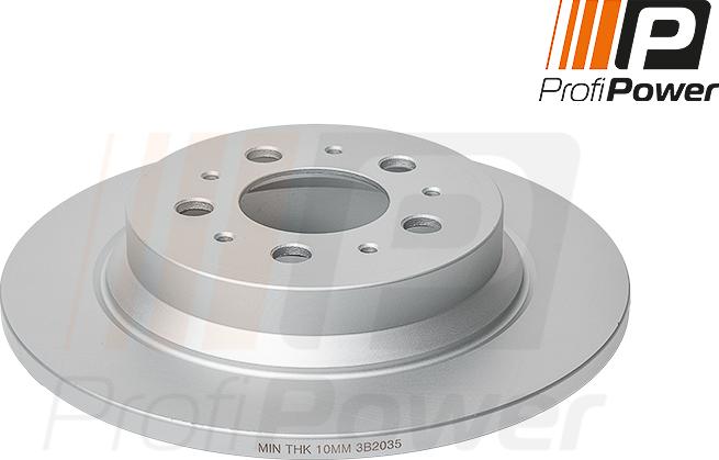 ProfiPower 3B2035 - Brake Disc onlydrive.pro