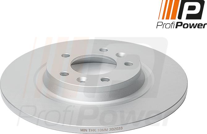 ProfiPower 3B2033 - Brake Disc onlydrive.pro