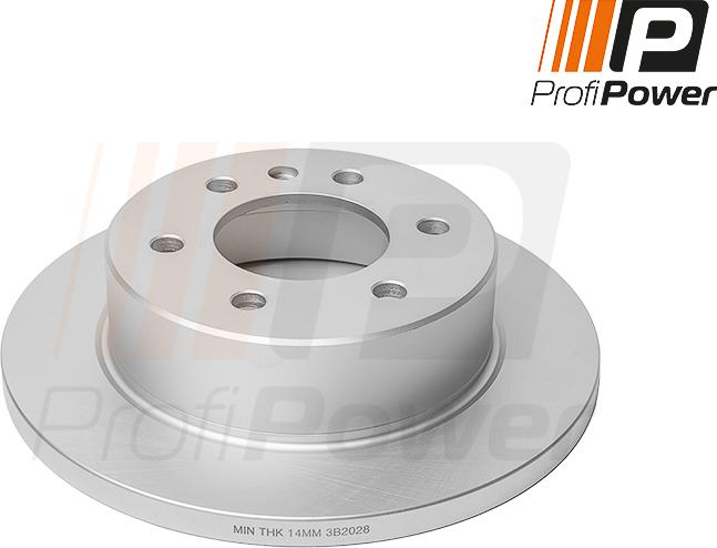 ProfiPower 3B2028 - Brake Disc onlydrive.pro