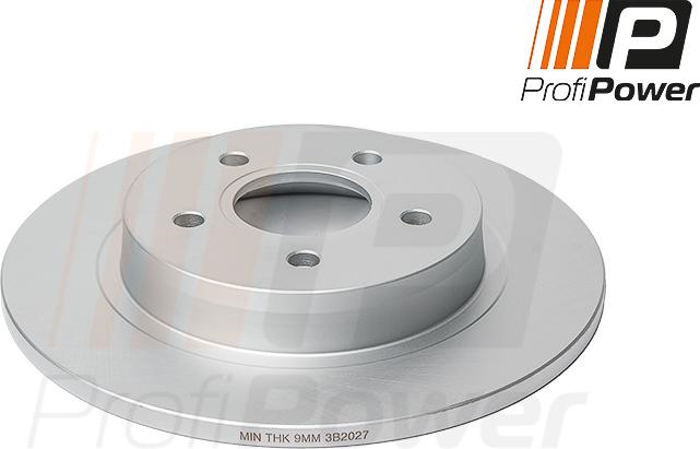 ProfiPower 3B2027 - Brake Disc onlydrive.pro