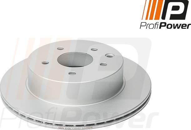 ProfiPower 3B2074 - Brake Disc onlydrive.pro