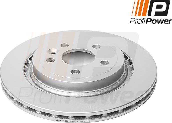 ProfiPower 3B2144 - Brake Disc onlydrive.pro