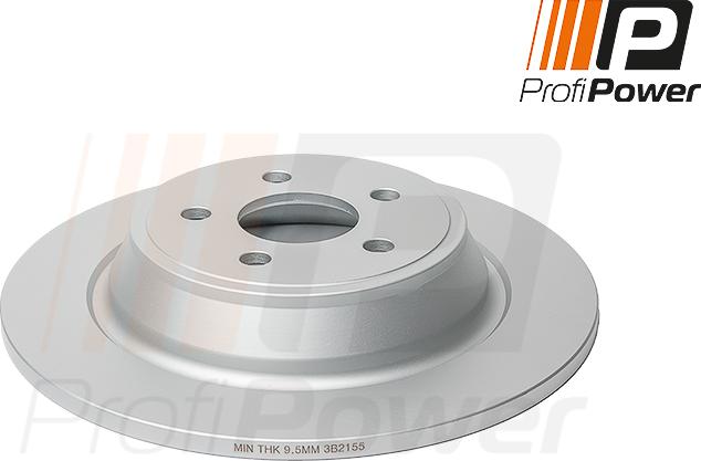 ProfiPower 3B2155 - Brake Disc onlydrive.pro