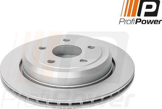 ProfiPower 3B2158 - Brake Disc onlydrive.pro
