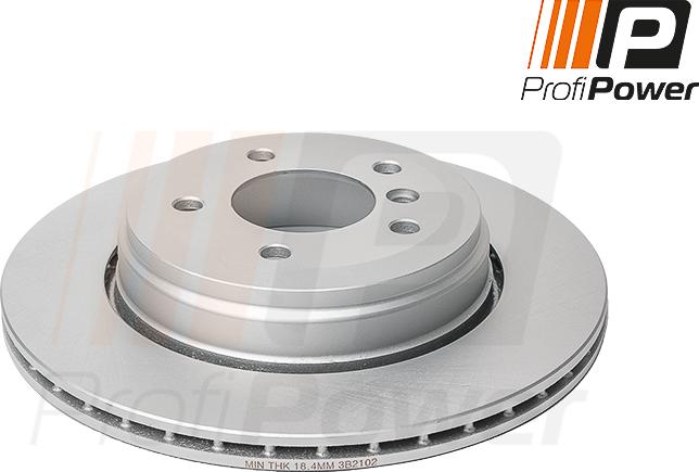 ProfiPower 3B2102 - Brake Disc onlydrive.pro