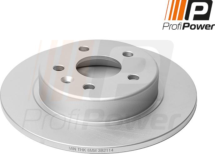 ProfiPower 3B2114 - Brake Disc onlydrive.pro