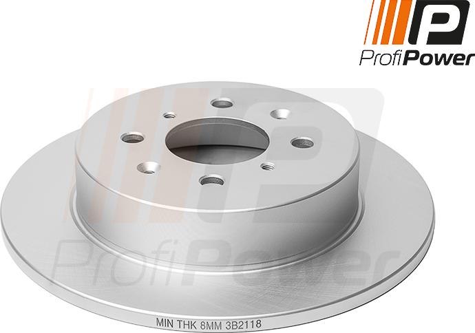 ProfiPower 3B2118 - Brake Disc onlydrive.pro