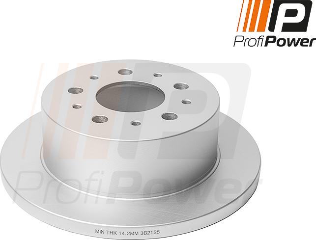 ProfiPower 3B2125 - Brake Disc onlydrive.pro