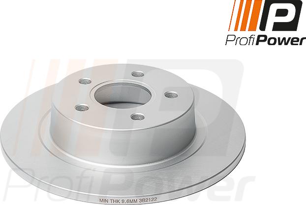 ProfiPower 3B2122 - Brake Disc onlydrive.pro