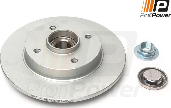 ProfiPower 3B2173K - Brake Disc onlydrive.pro