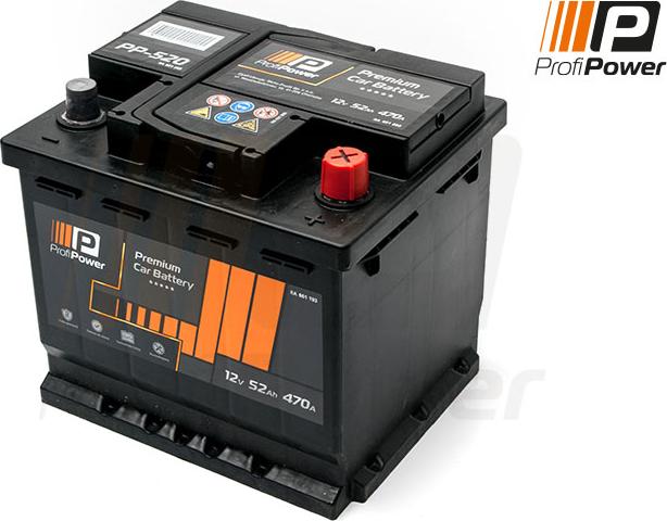 ProfiPower PP-520 - Стартерная аккумуляторная батарея, АКБ onlydrive.pro