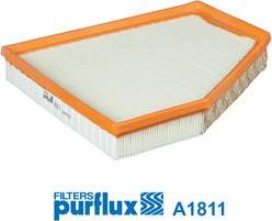 Purflux A1811 - Air Filter, engine onlydrive.pro