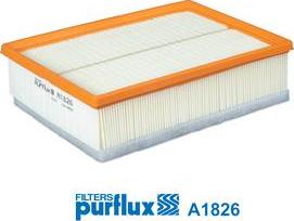 Purflux A1826 - Gaisa filtrs onlydrive.pro