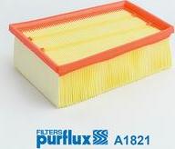 Purflux A1821 - Air Filter, engine onlydrive.pro