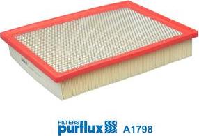 Purflux A1798 - Air Filter, engine onlydrive.pro