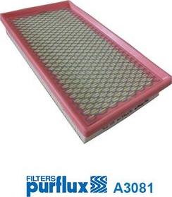 Purflux A3081 - Air Filter, engine onlydrive.pro