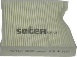 Purflux AH303 - Filter, interior air onlydrive.pro