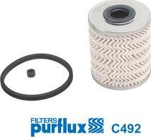 Purflux C492 - Kütusefilter onlydrive.pro