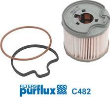 Purflux C482 - Degvielas filtrs onlydrive.pro