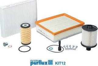 Purflux KIT12 - Filtrų komplektas onlydrive.pro