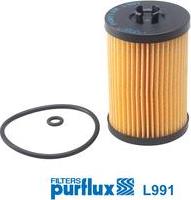 Purflux L991 - Oil Filter onlydrive.pro