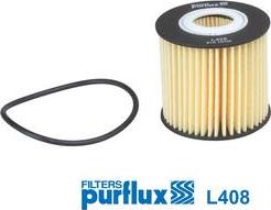 Purflux L408 - Oil Filter onlydrive.pro