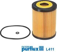 Purflux L411 - Oil Filter onlydrive.pro
